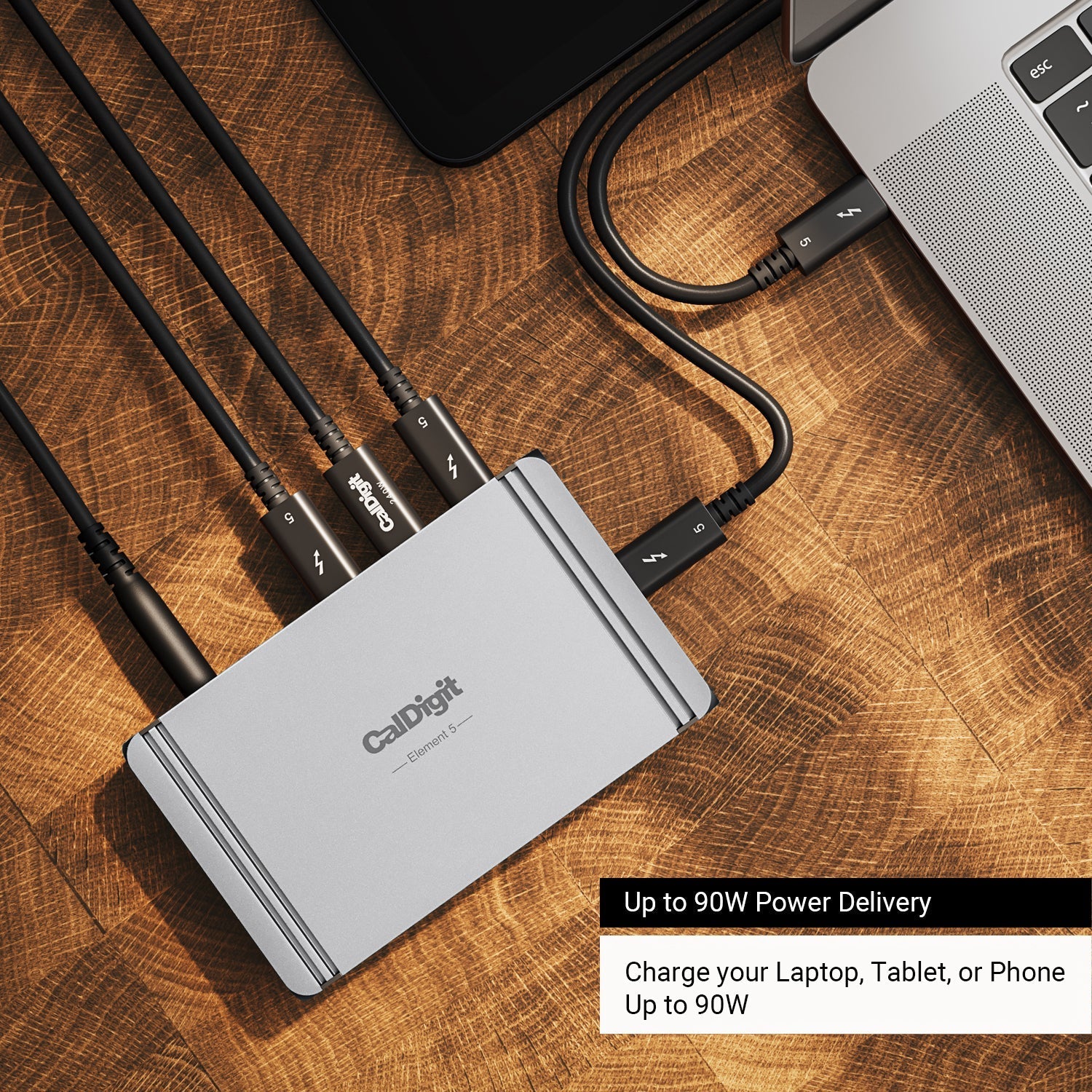 0426-285 CalDigit ハブ Thunderbolt  Element Hub OPEN BOX | Thunderbolt 4 Element Hub – CalDigit US Shop