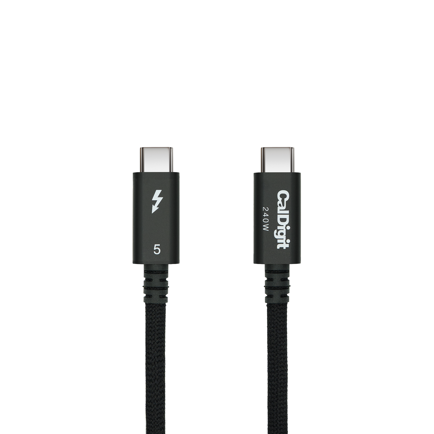 An image of two Thunderbolt 5 Pro Cables on a white background.