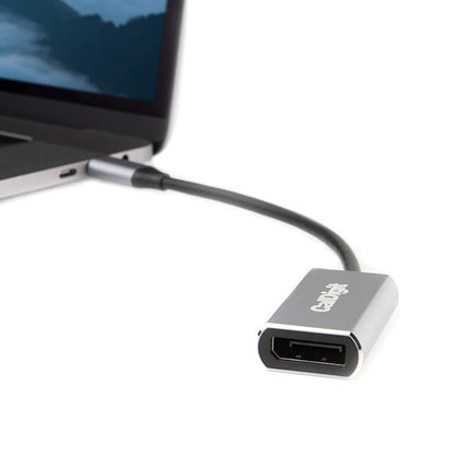 USB-C to DisplayPort Adapter on a white background.